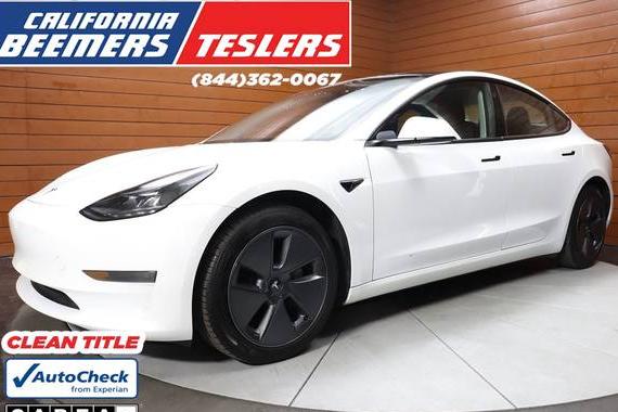 TESLA MODEL 3 2022 5YJ3E1EB1NF277103 image